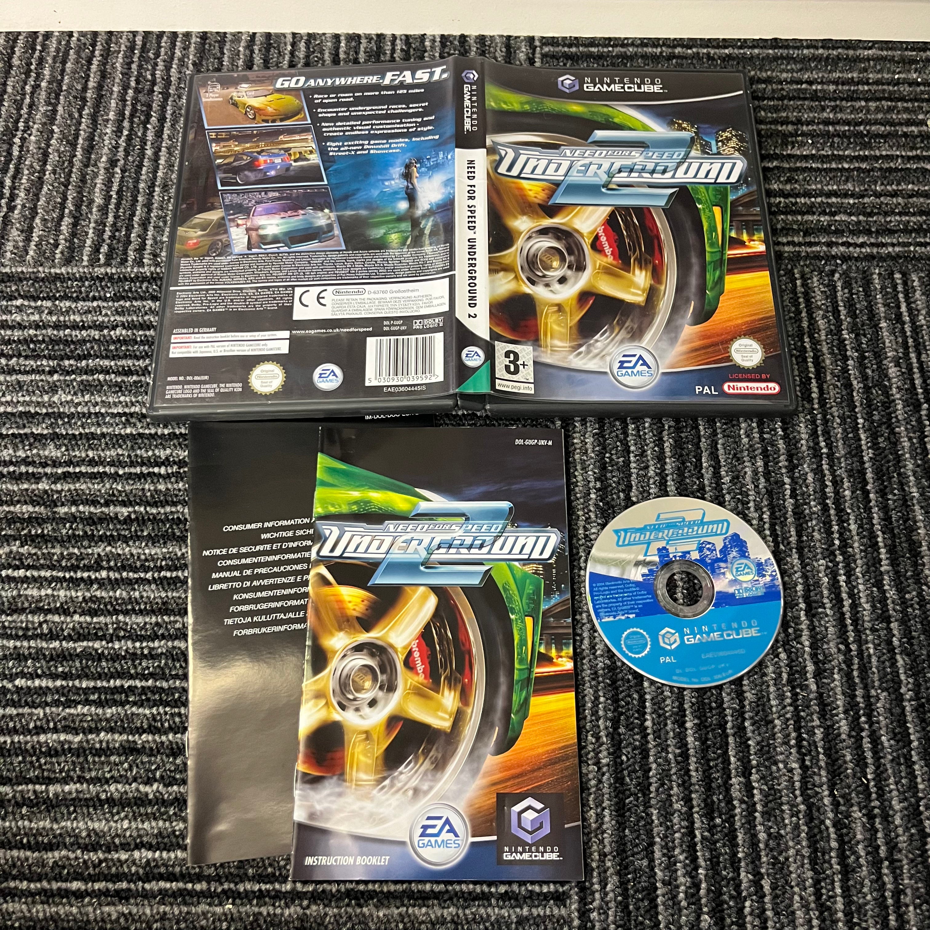 Need for Speed: Underground 2 Nintendo GameCube game Need for Speed: Underground 2 Nintendo GameCube game